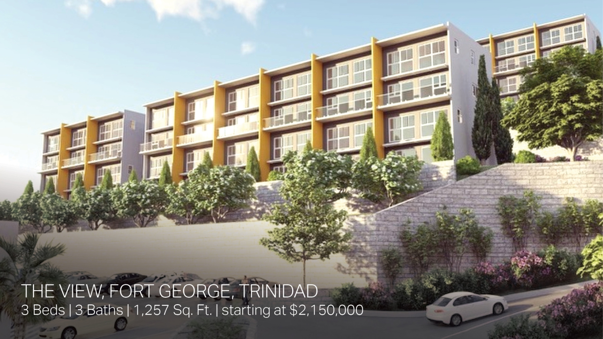 Fort George Trinidad Apartment for Sale.